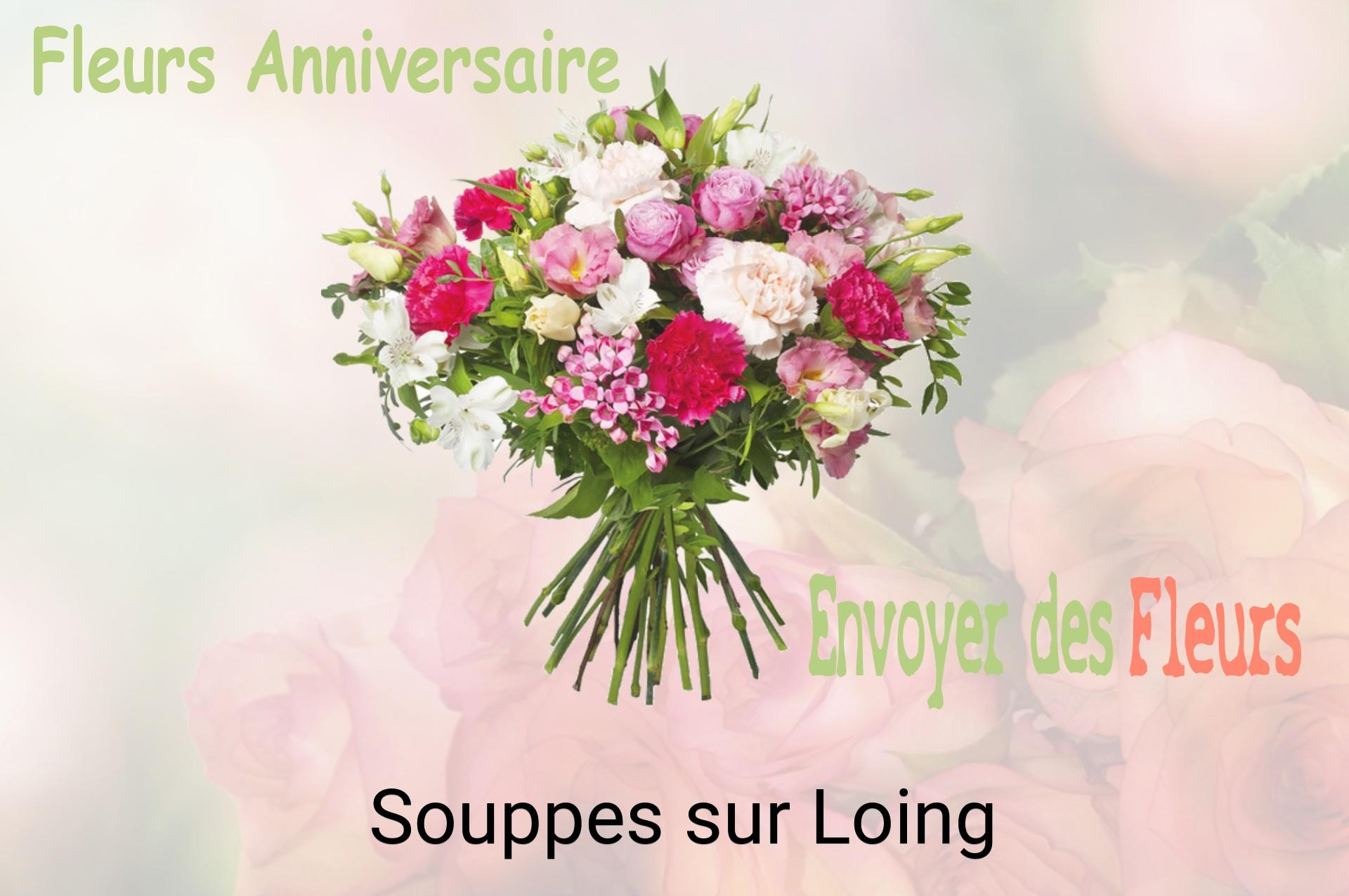 Bouquet de fleurs d’anniversaire livré à Souppes-sur-Loing
