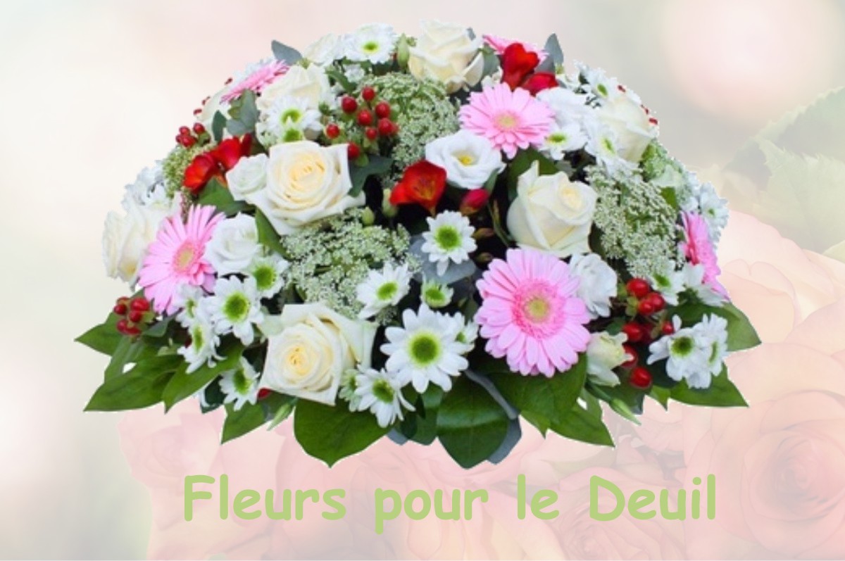 fleurs deuil SOUPPES-SUR-LOING
